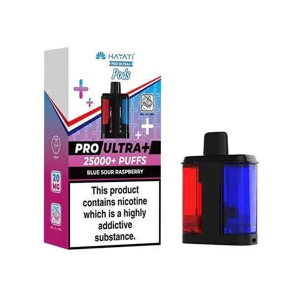 Shop Hayati Pro Ultra Plus 25000 Replacement Pods - buy Hayati Pro Ultra Plus 25000 Replacement Pods at Wolfvapes.co.uk - Vape Blaze