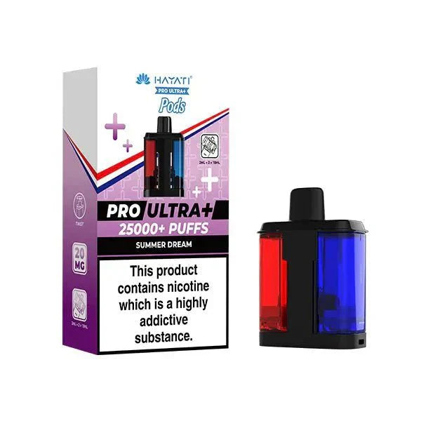 Shop Hayati Pro Ultra Plus 25000 Replacement Pods - buy Hayati Pro Ultra Plus 25000 Replacement Pods at Wolfvapes.co.uk - Vape Blaze