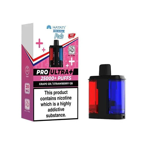Shop Hayati Pro Ultra Plus 25000 Replacement Pods - buy Hayati Pro Ultra Plus 25000 Replacement Pods at Wolfvapes.co.uk - Vape Blaze
