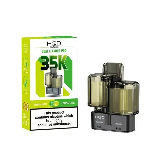 Shop HQD Glow Air 35K Prefilled Pods - HQD Glow Air 35K Prefilled Pods Simbavapes - Vape Blaze