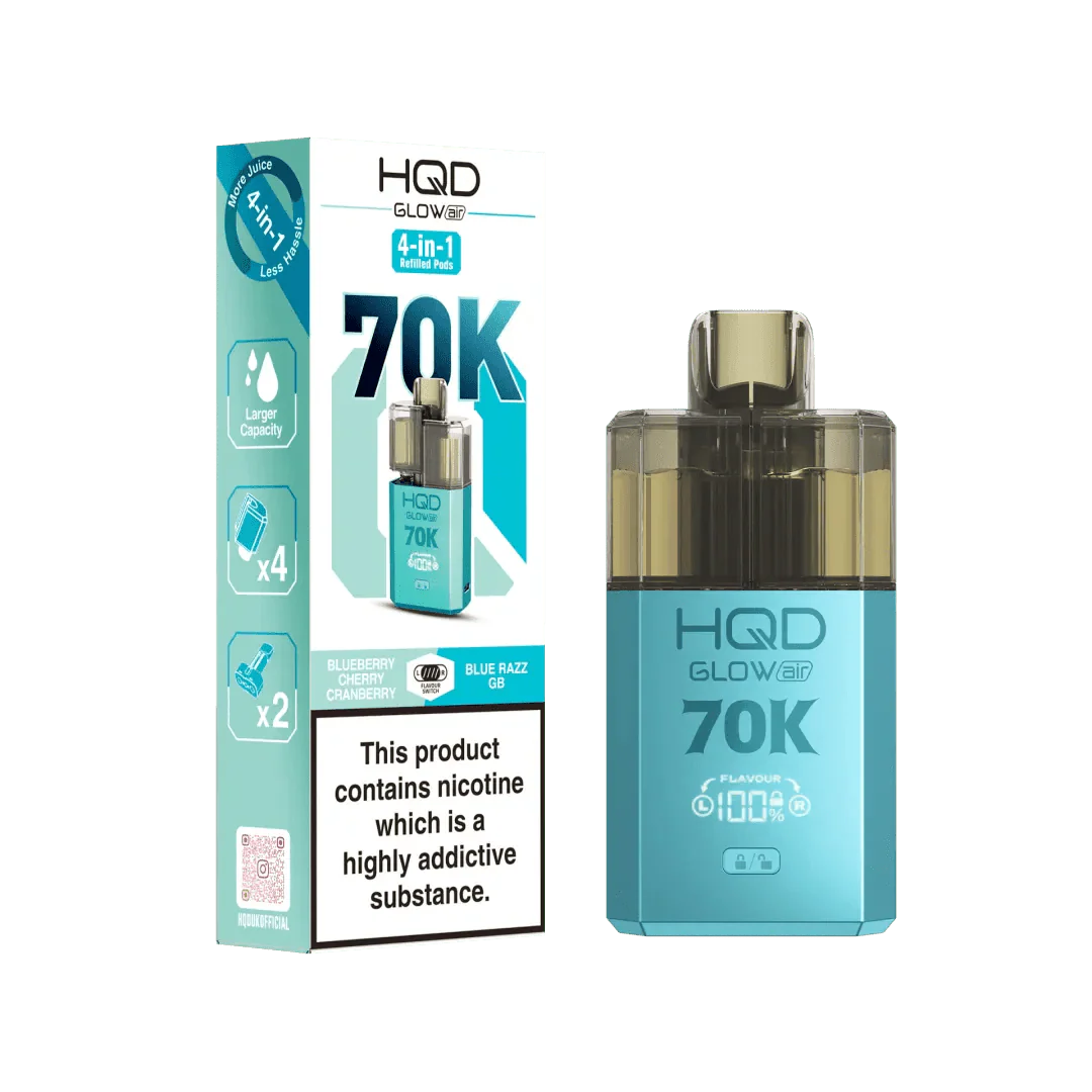Shop HQD Glow Air 70K Prefilled Vape - HQD Glow Air 70K Prefilled Vape Simbavapes - Vape Blaze