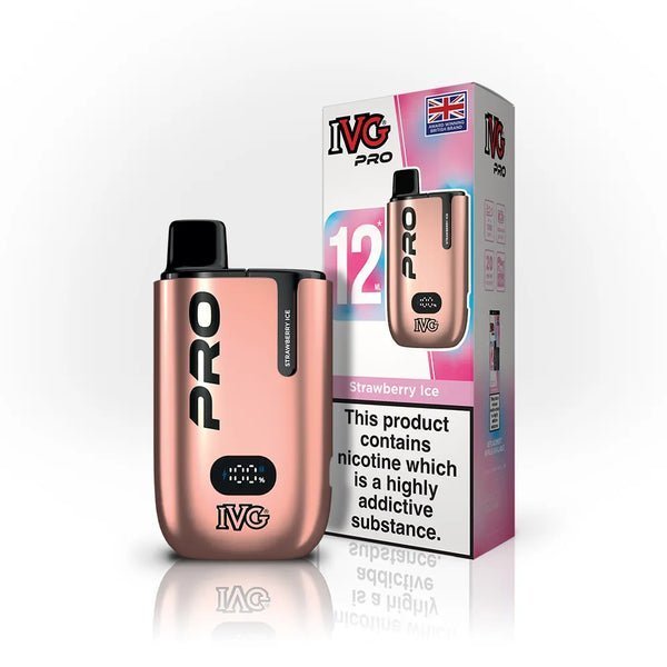 Shop IVG Pro 12 Starter Vape Kit - IVG Pro 6000 Starter Kit Pack of 5 Simbavapes - Vape Blaze