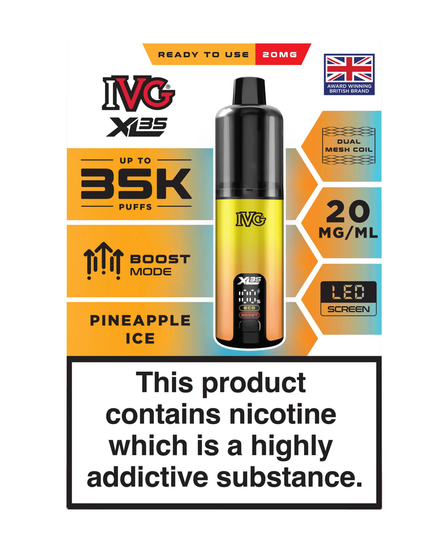 Shop IVG XL 35K Prefilled Pod Vape - IVG XL 35K Prefilled Pod Vape Simbavapes - Vape Blaze