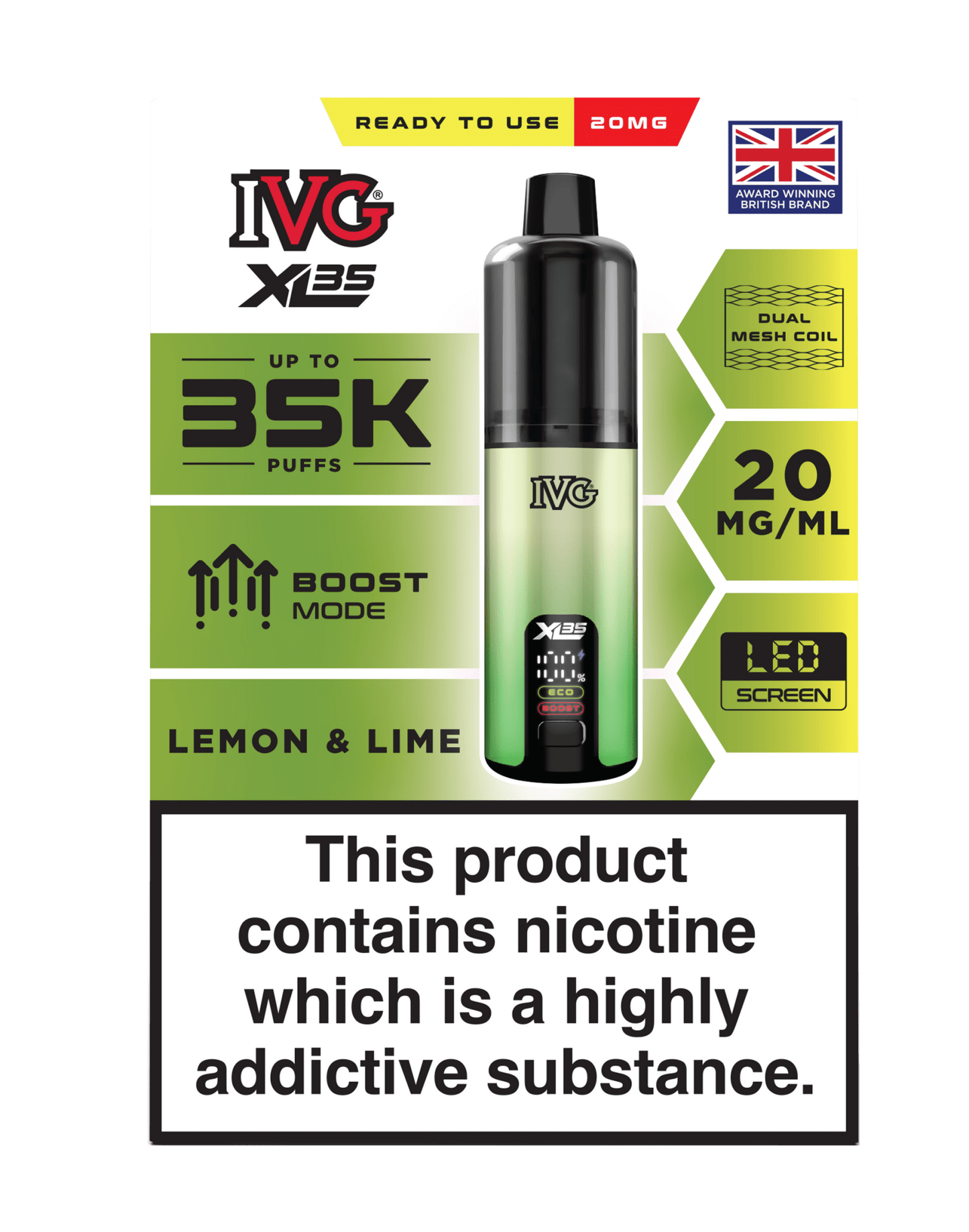 Shop IVG XL 35K Prefilled Pod Vape - IVG XL 35K Prefilled Pod Vape Simbavapes - Vape Blaze