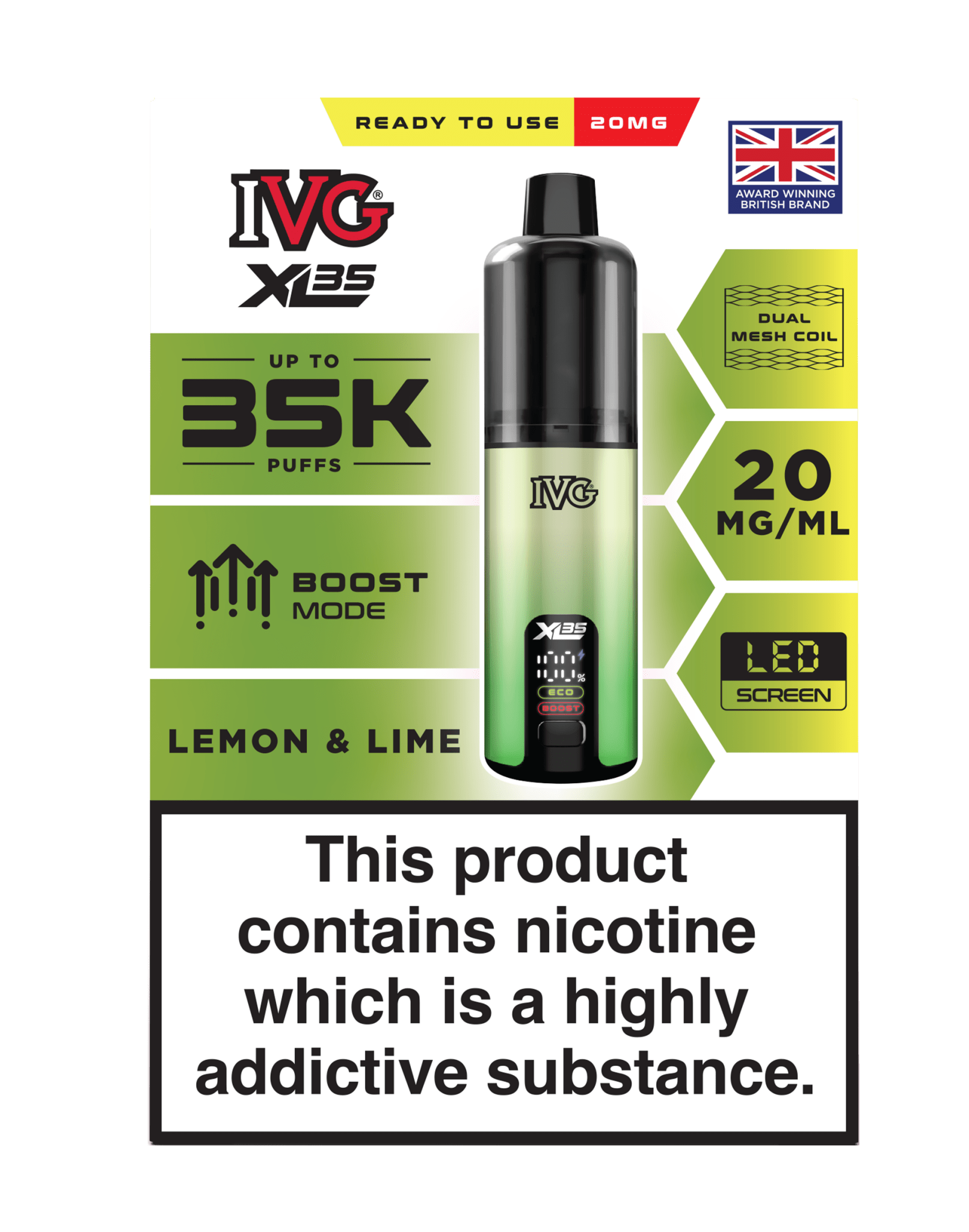 Shop IVG XL 35K Prefilled Pod Vape - IVG XL 35K Prefilled Pod Vape Simbavapes - Vape Blaze