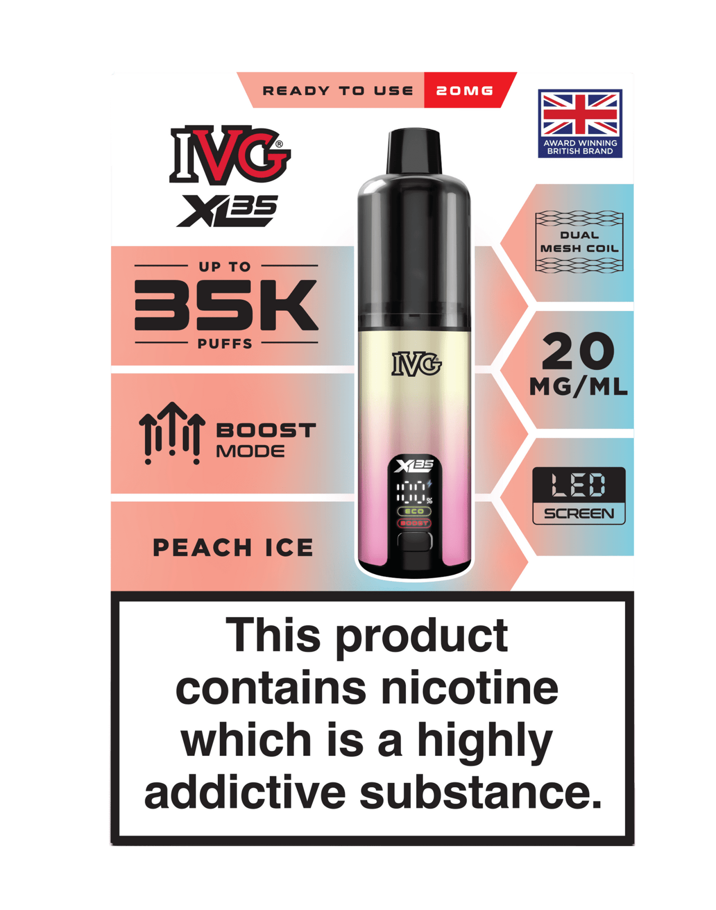 Shop IVG XL 35K Prefilled Pod Vape - IVG XL 35K Prefilled Pod Vape Simbavapes - Vape Blaze