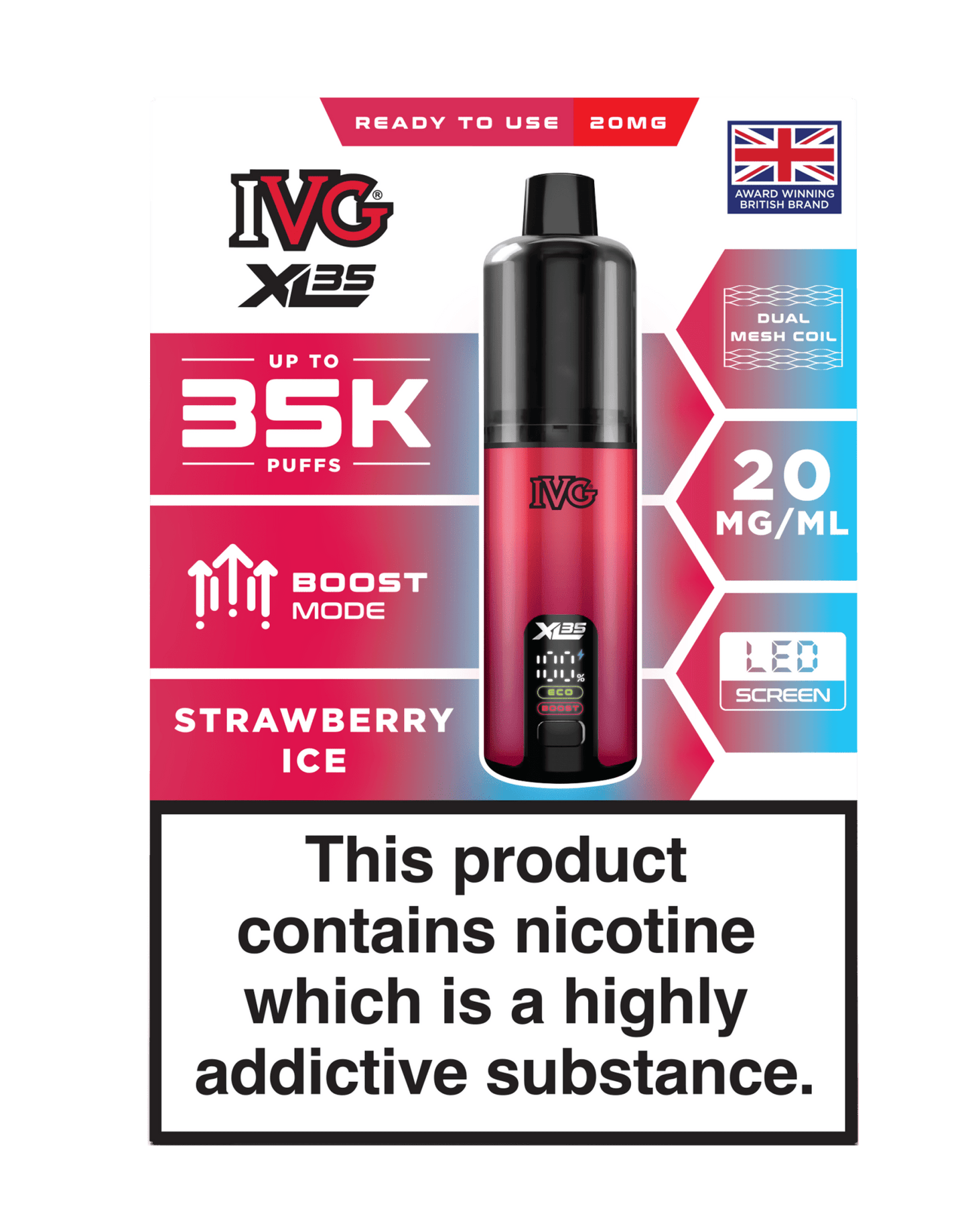 Shop IVG XL 35K Prefilled Pod Vape - IVG XL 35K Prefilled Pod Vape Simbavapes - Vape Blaze