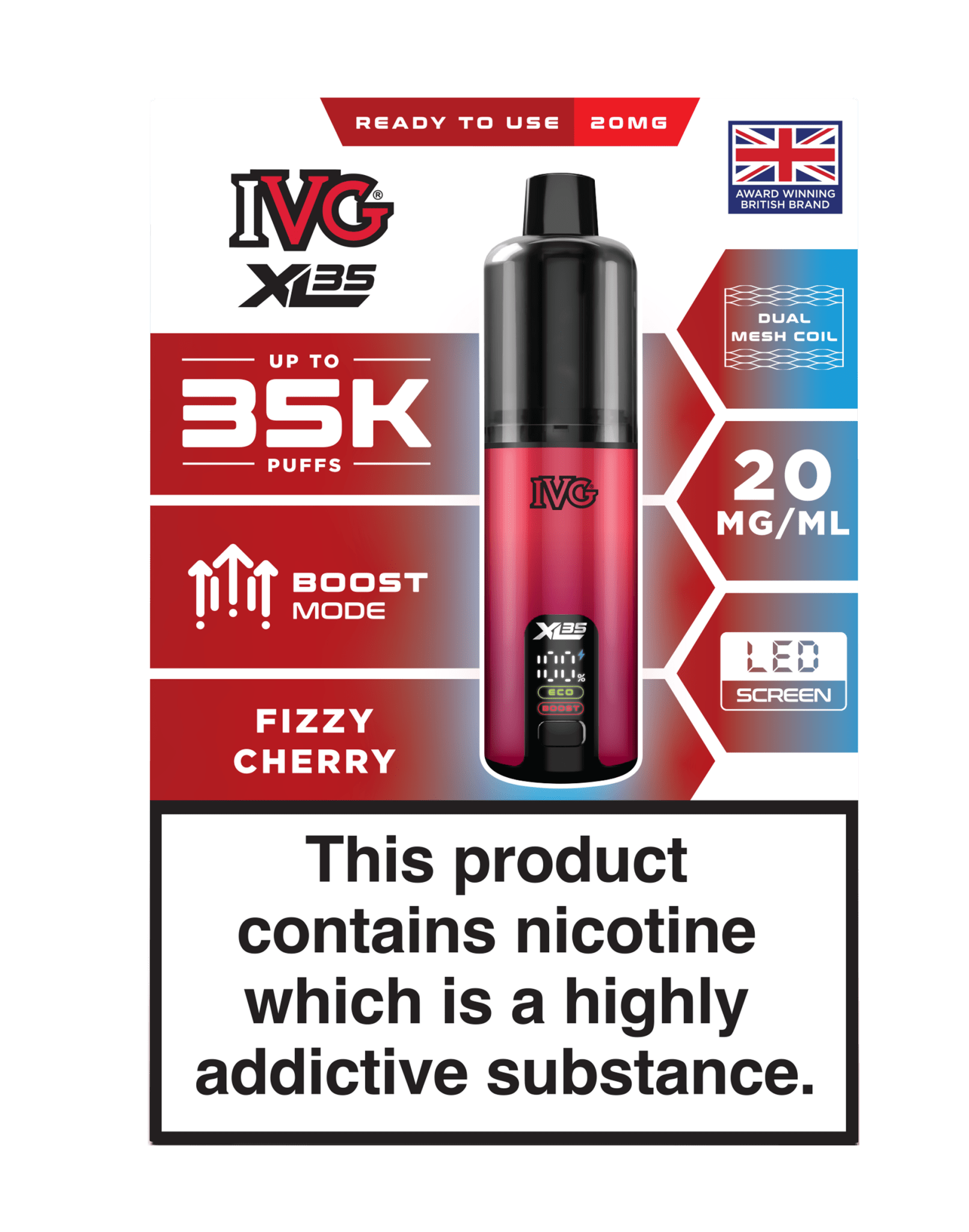Shop IVG XL 35K Prefilled Pod Vape - IVG XL 35K Prefilled Pod Vape Simbavapes - Vape Blaze