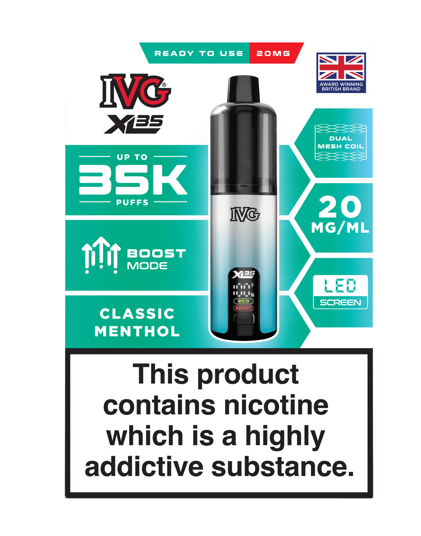 Shop IVG XL 35K Prefilled Pod Vape - IVG XL 35K Prefilled Pod Vape Simbavapes - Vape Blaze