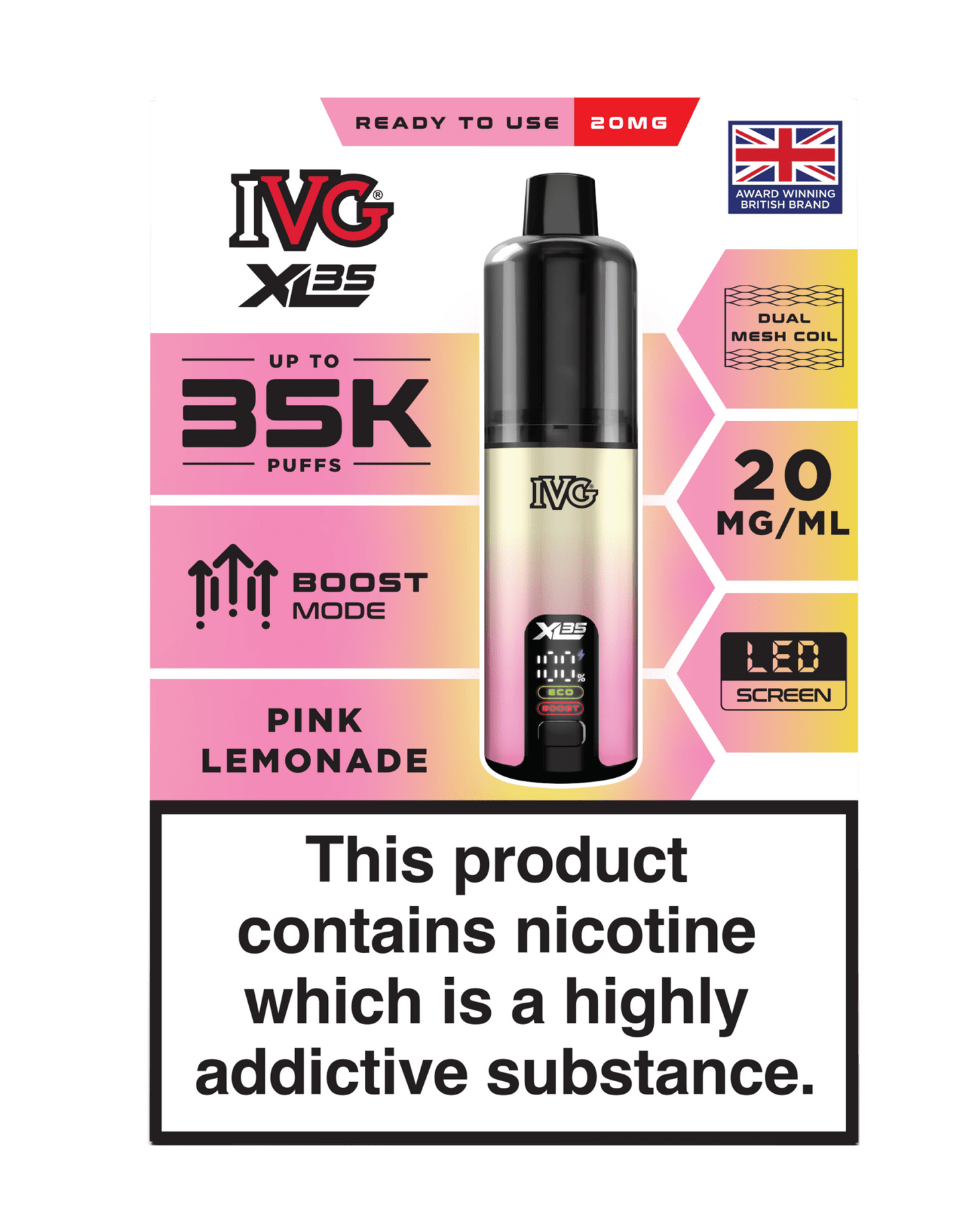 Shop IVG XL 35K Prefilled Pod Vape - IVG XL 35K Prefilled Pod Vape Simbavapes - Vape Blaze