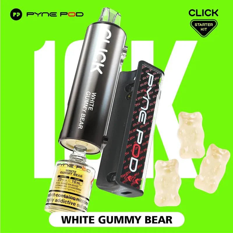 Shop Pyne Pod Click 10K Prefilled Pod Vape - Pyne Pod Click 10K Puff Disposable Vape Kit - Power Vape Shop - Vape Blaze