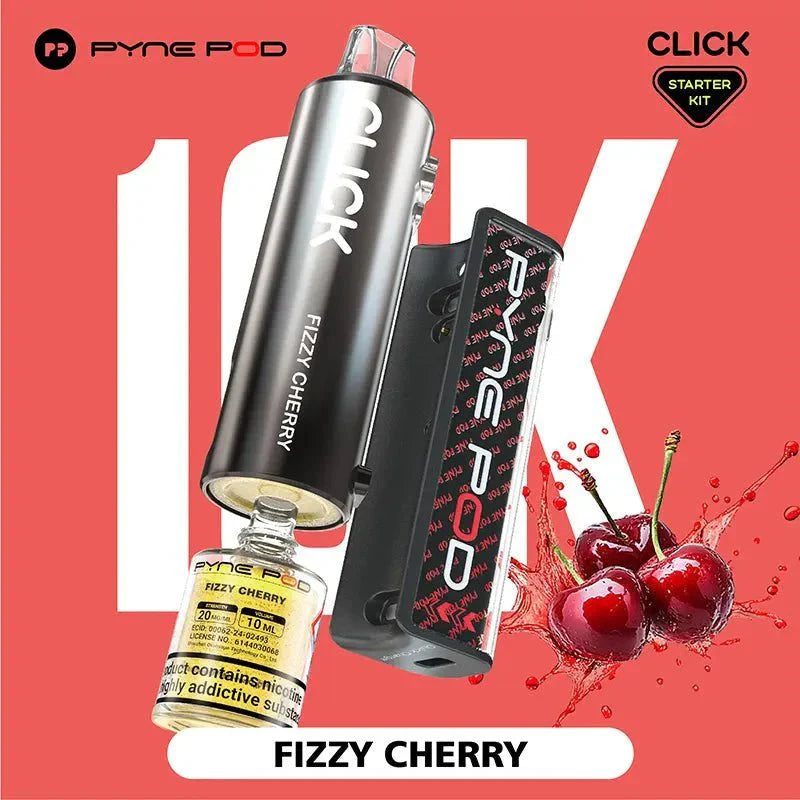Shop Pyne Pod Click 10K Prefilled Pod Vape - Pyne Pod Click 10K Puff Disposable Vape Kit - Power Vape Shop - Vape Blaze