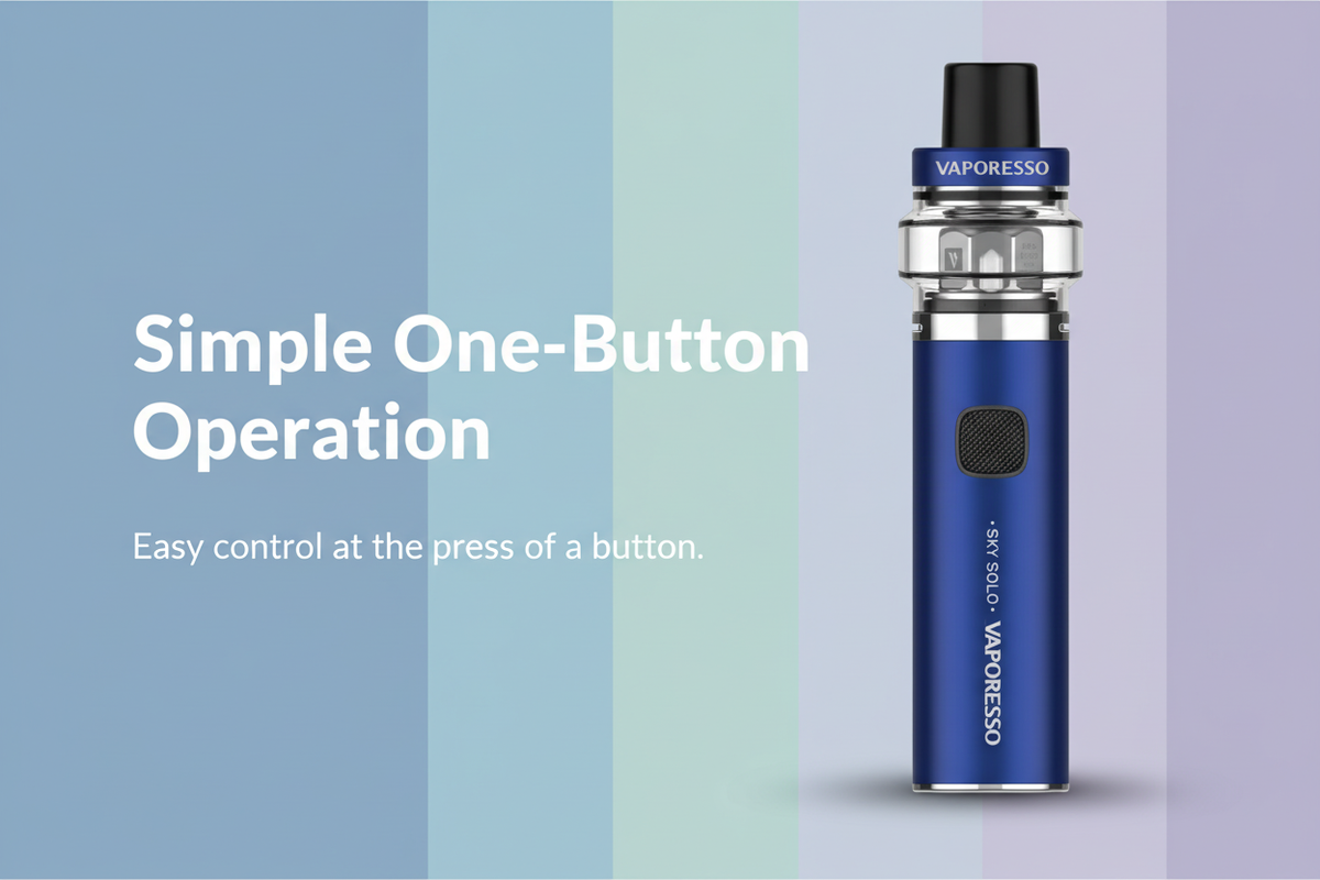 Simple One-Button Operation