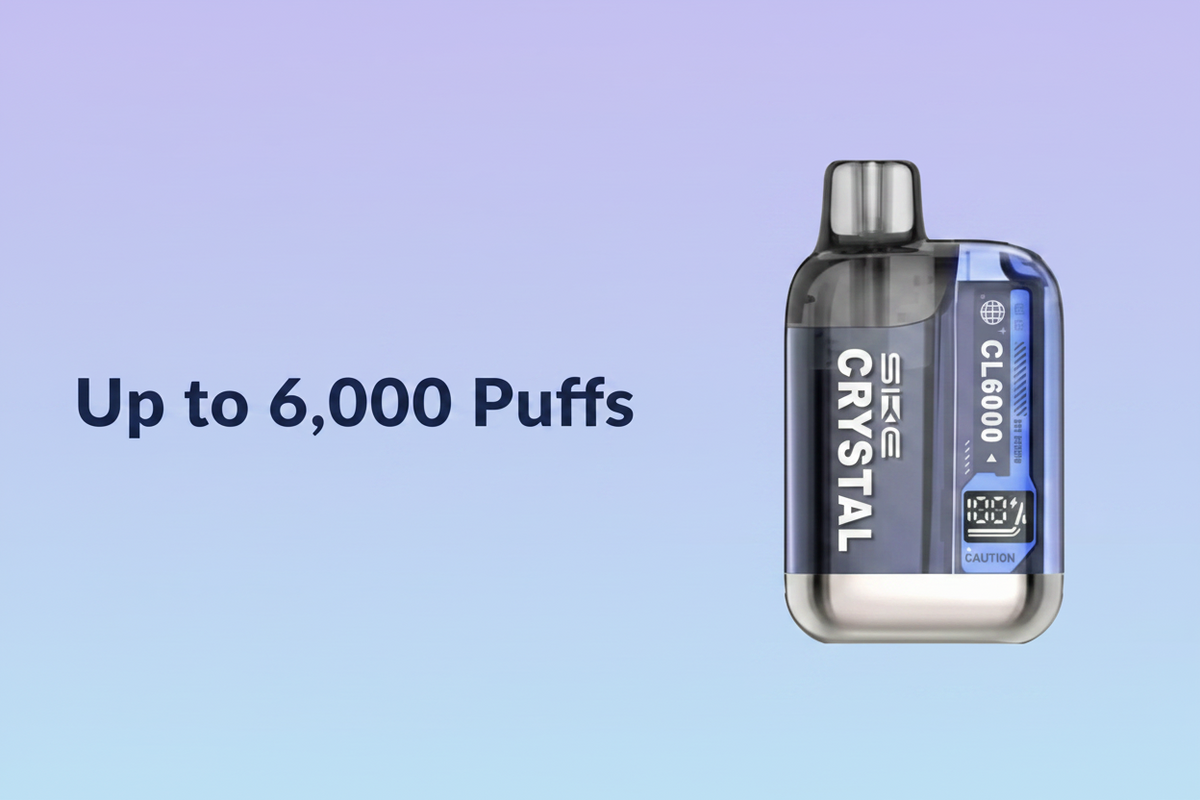Up to 6,000 Puffs