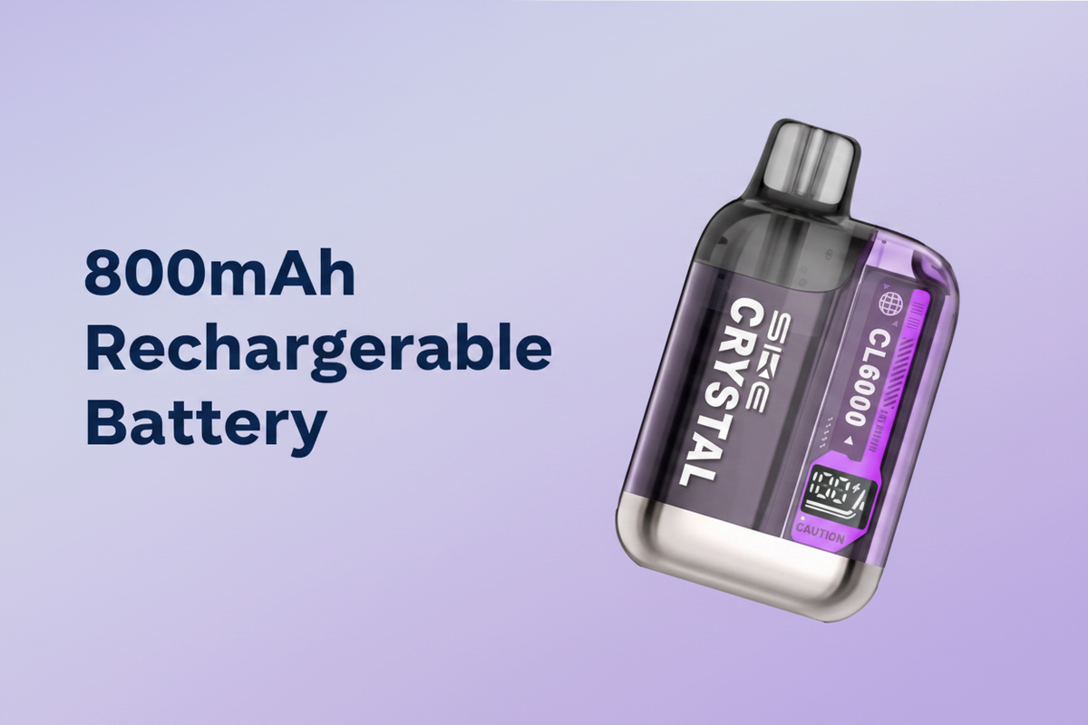 800mAh Rechargeable Battery