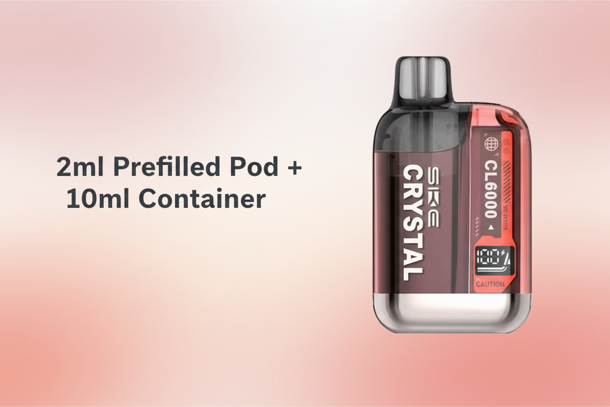 2ml Prefilled Pod + 10ml Container