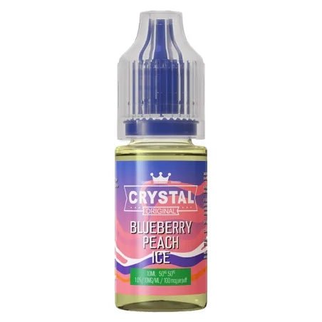 SKE Crystal Nic Salt 10 mg Blueberry Peach Ice (Box of 10)