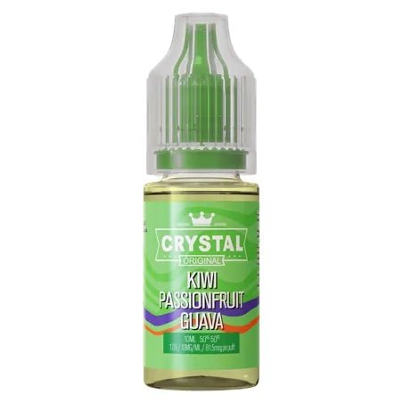 SKE Crystal Nic Salt 10mg Kiwi Passion Fruit Guava (Box of 10)