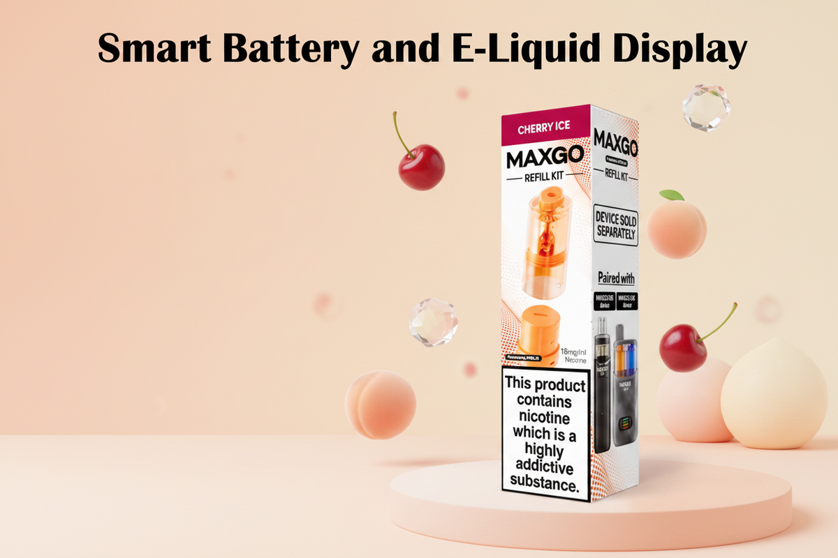 Smart Battery and E-Liquid Display