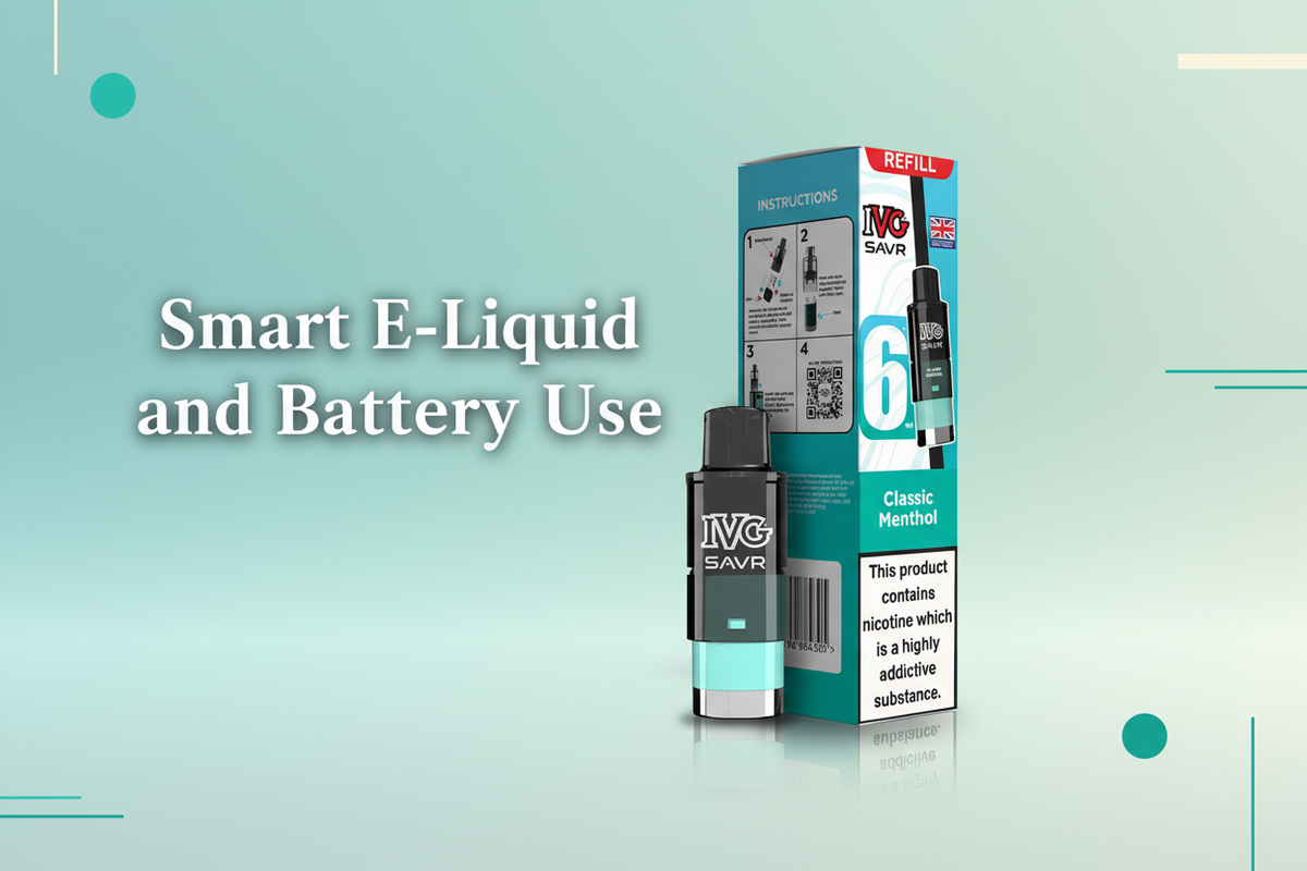 Smart E-Liquid and Battery Use