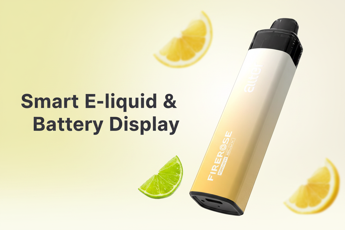 Smart E-liquid & Battery Display