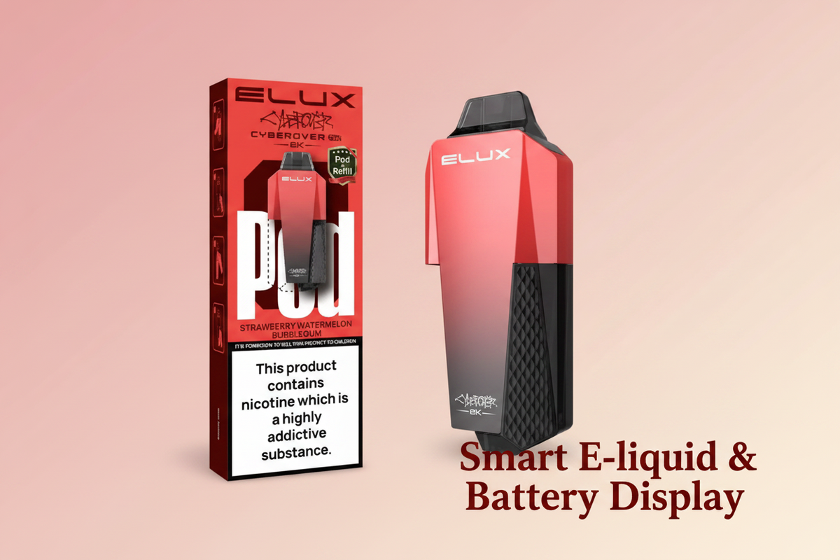 Smart E-liquid & Battery Display