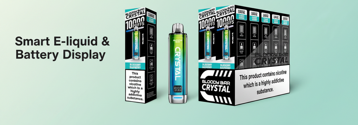 Smart E-liquid & Battery Display