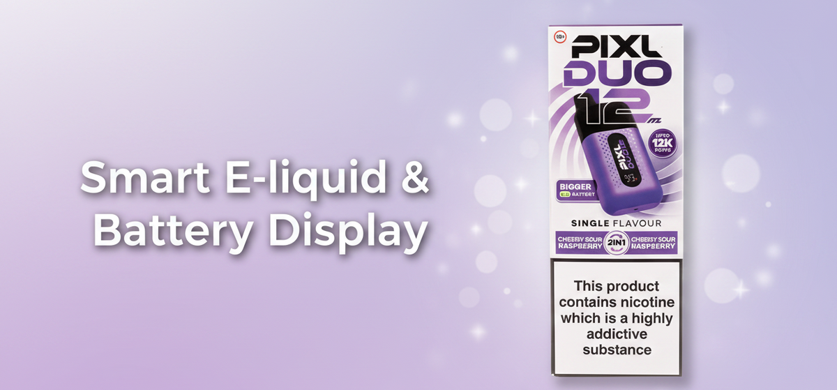 Smart E-liquid & Battery Display