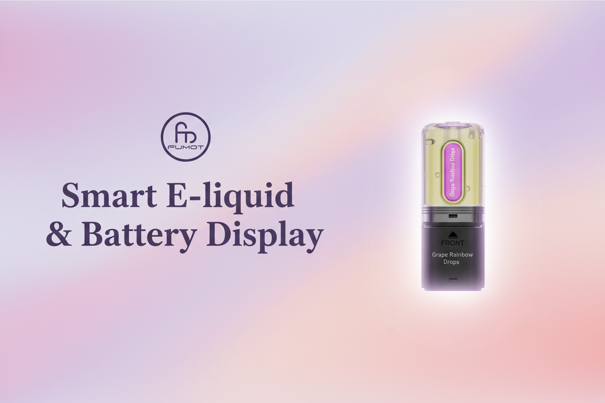 Smart E-liquid & Battery Display