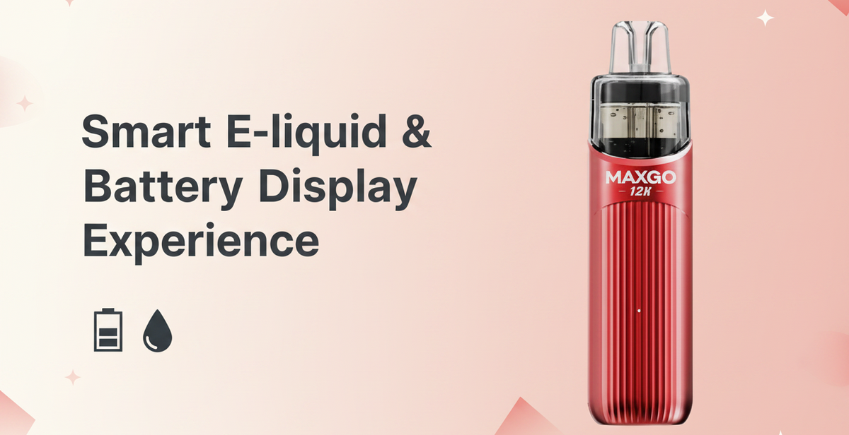 Smart E-liquid & Battery Display