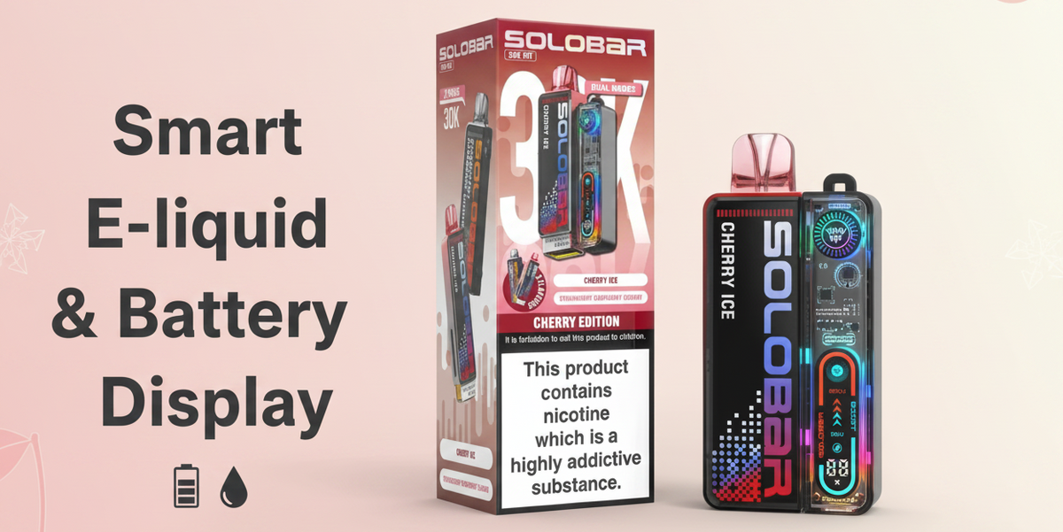 Smart E-liquid & Battery Display