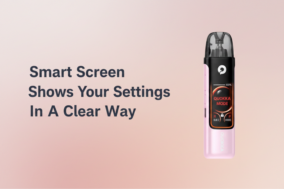 Smart Screen Shows Your Settings In A Clear Way