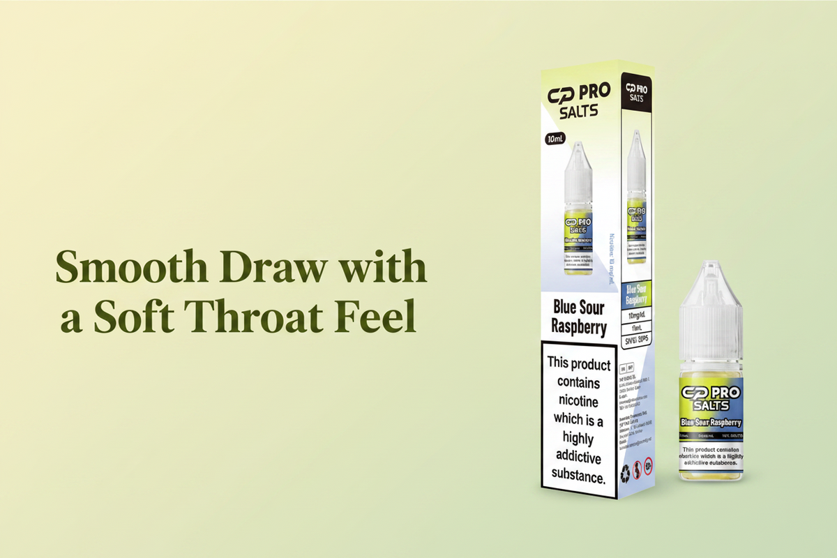 Smooth Draw with a Soft Throat Feel
