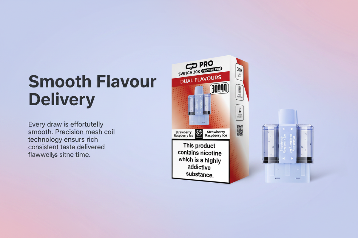 Smooth Flavour Delivery
