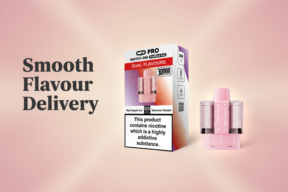 Smooth Flavour Delivery