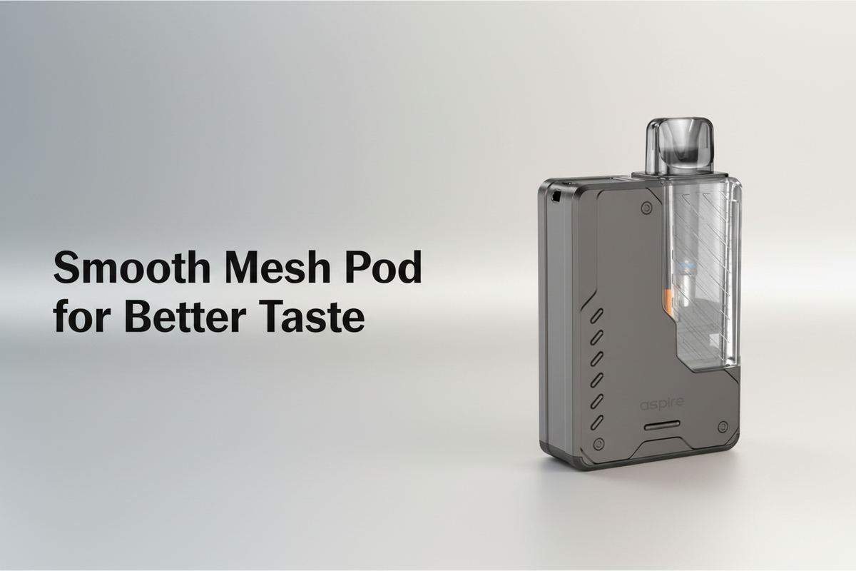 Smooth Mesh Pod for Better Taste