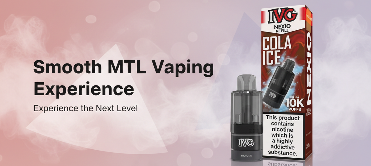 Smooth MTL Vaping Experience