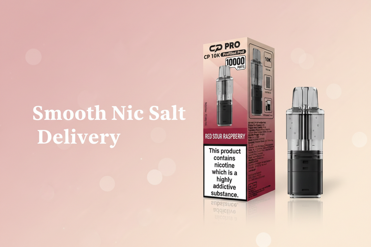 Smooth Nic Salt Delivery