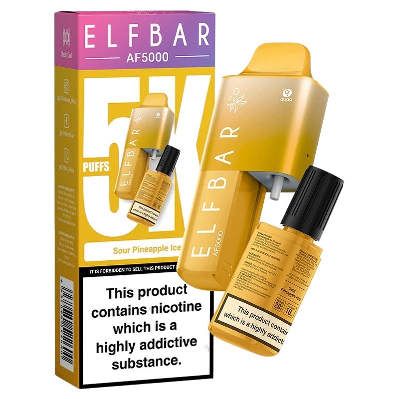 ELF BAR AF5000 DISPOSABLE VAPE KIT 20MG