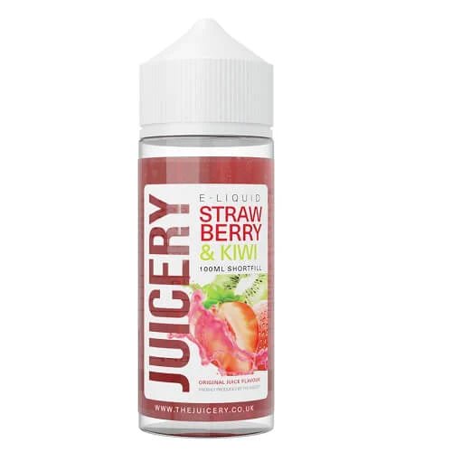 Strawberry & Kiwi Juicery Shortfill 100ml E-Liquid