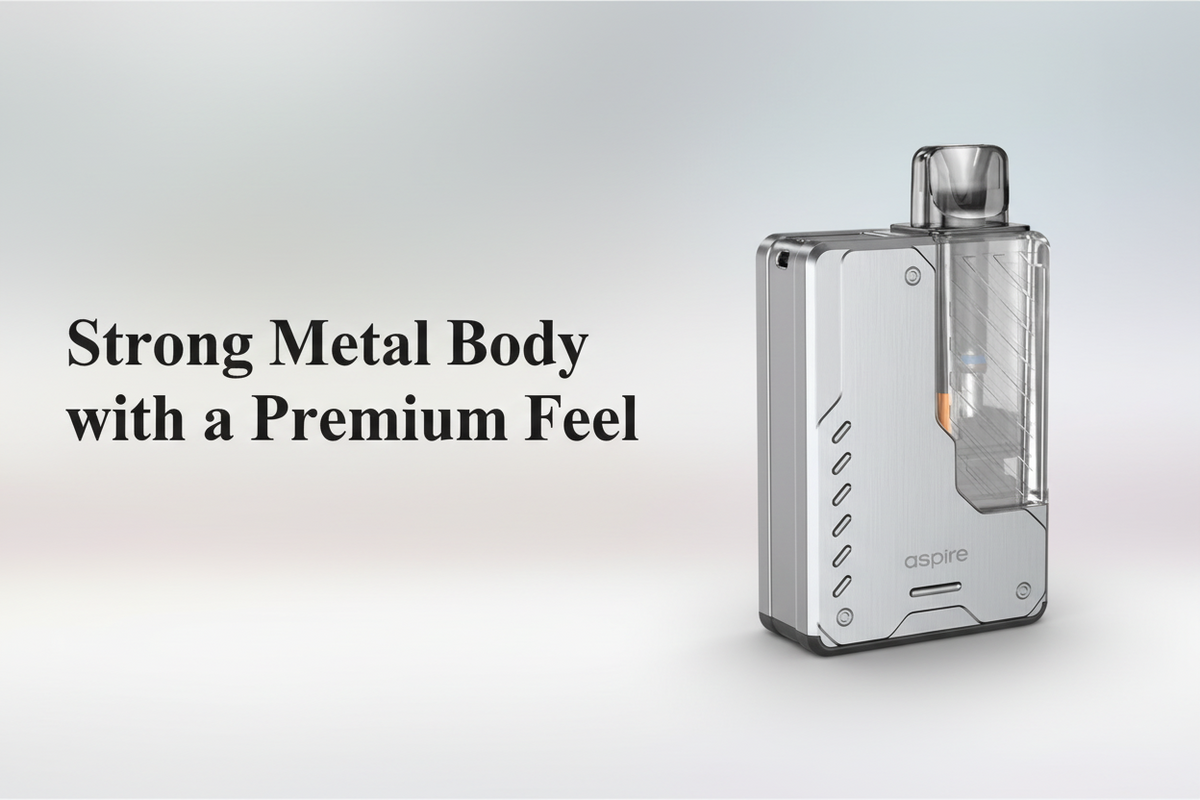 Strong Metal Body with a Premium Feel