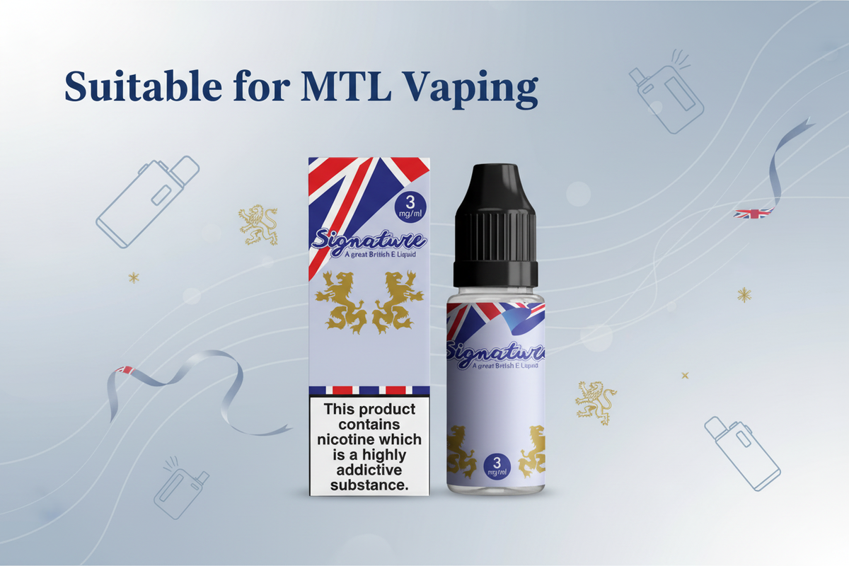 Suitable for MTL Vaping