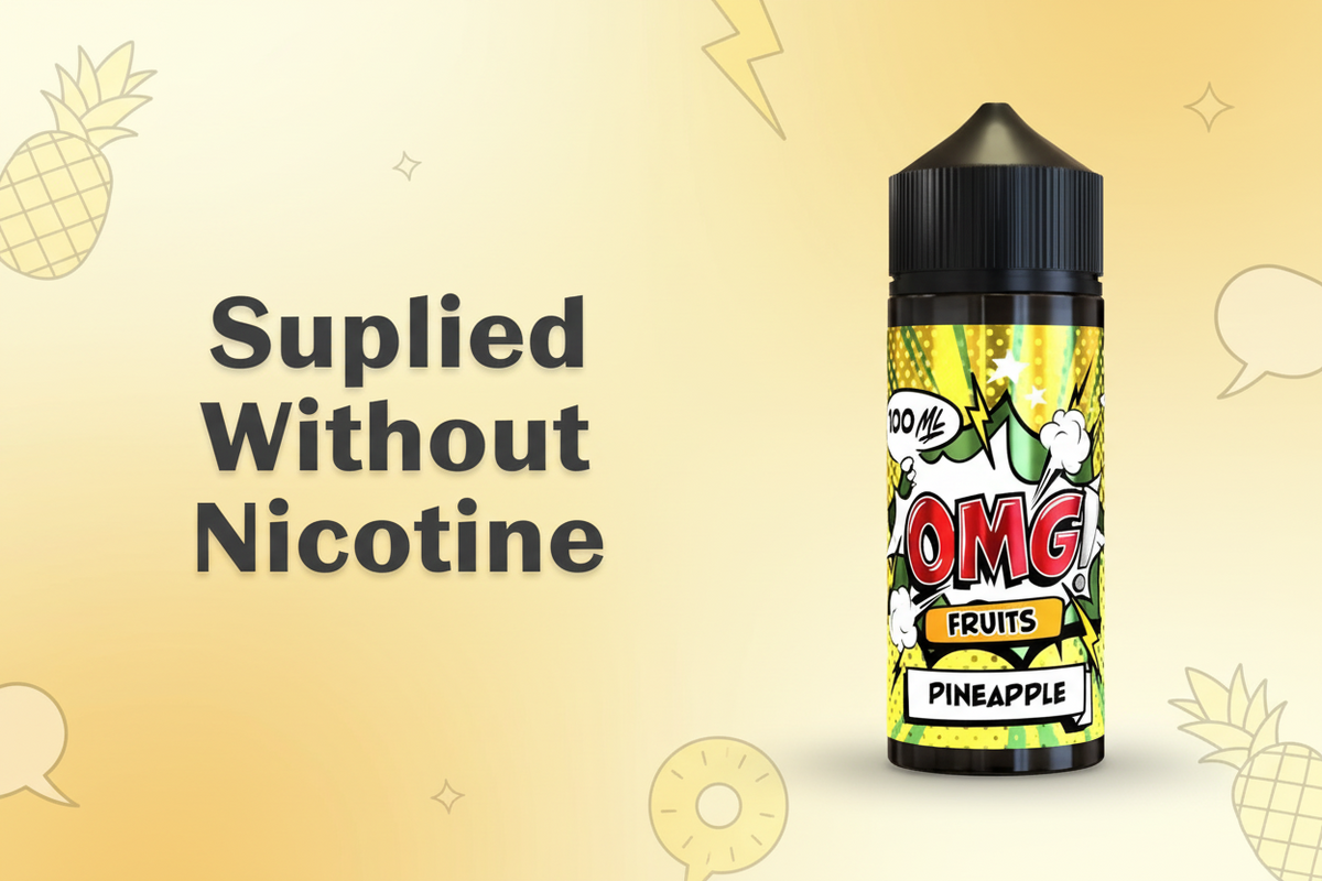 Supplied Without Nicotine