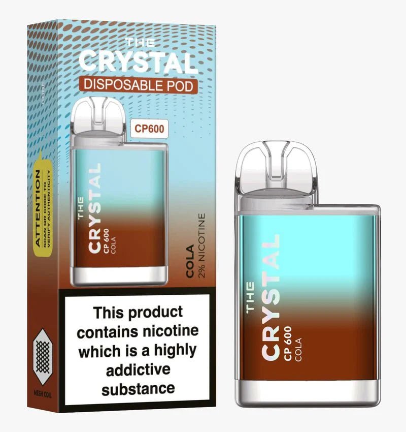 The Crystal CP600 Disposable Vape Puff Pod Device