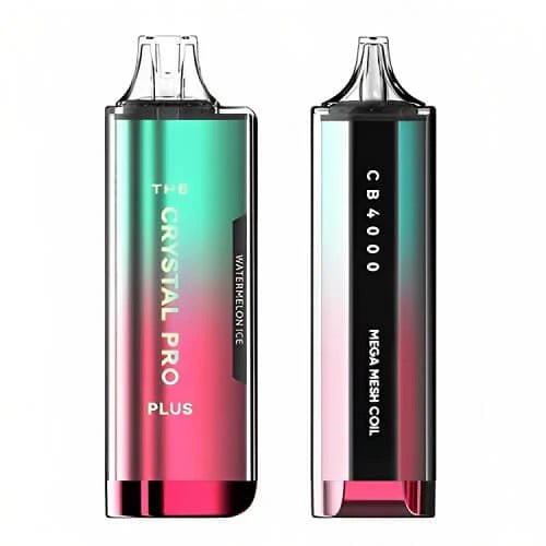 The Crystal Pro Plus 4000 Disposable Vape Pod Device 20MG - Box