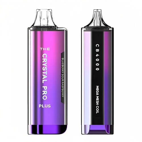 The Crystal Pro Plus 4000 Disposable Vape Pod Device 20MG - Box