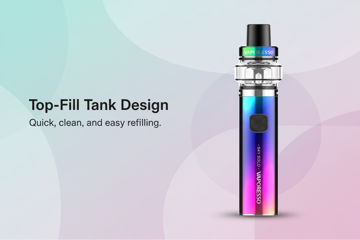 Top-Fill Tank Design