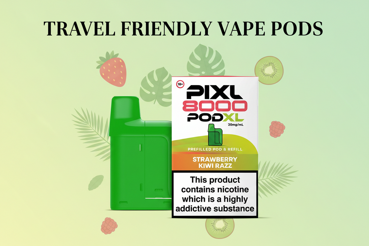 Travel Friendly Vape Pods