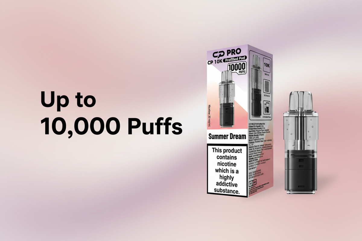 Up to 10,000 Puffs