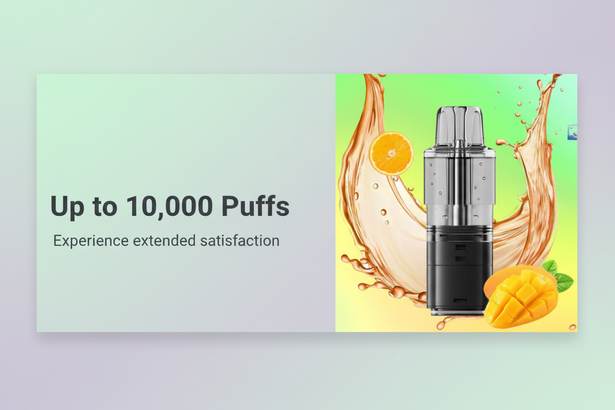 Up to 10,000 Puffs